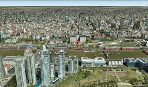 布宜诺斯艾利斯Madero Homes的城市空中景观高楼
