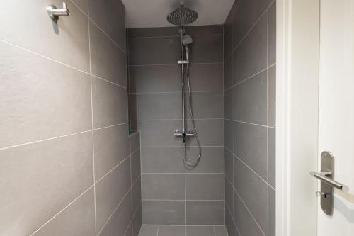 菲斯普Studio-duplex Tower的带淋浴喷头的浴室