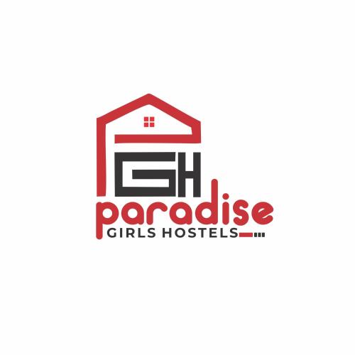 印多尔Paradise Girls Hostels的房地产女旅馆标志