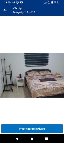比耶利纳Vila City的一张房间卧室的照片