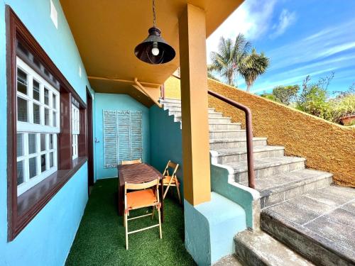 Bonito apartamento con Wifi y vista en Villa de Mazo的阳台或露台