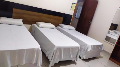 Hotel Rio Branco客房内的一张或多张床位