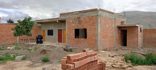 科恰班巴Casa de campo vidal的砖砌砖房