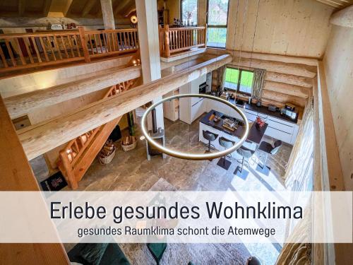 AllenbachNatur-Chalet zum Nationalpark Marie-Luise inkl E-Auto的雄鹰起源山居的头顶景观