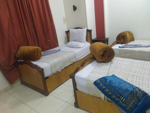 Dahab hotel客房内的一张或多张床位