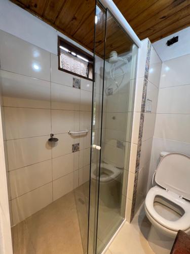 Hospedagem Casa Maracujá的一间浴室