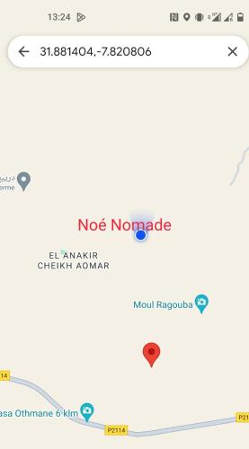 Sidi Bou OthmaneNoé Nomade , chambre privé的游牧民族网站的截图
