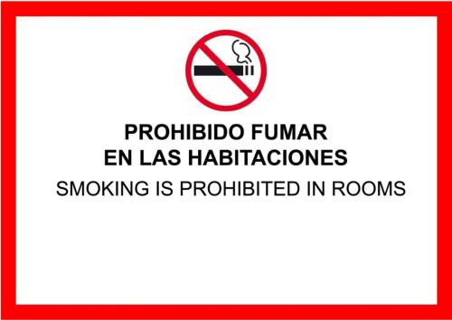 科连特斯SUITES Corrientes的客房内禁止吸烟。