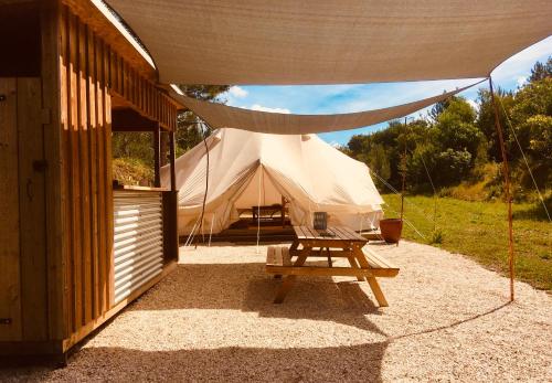 Tente Glamping nature et océan, Rogil平面图