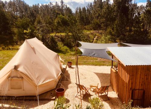 Tente Glamping nature et océan, Rogil平面图