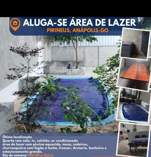 阿纳波利斯Espaço Lazer Ramos的树庭院杂志广告