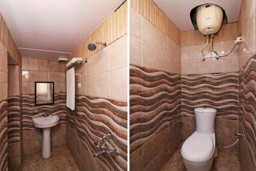 NarelaFlagship 69247 Best Bikaner Smart的一间带卫生间和水槽的浴室