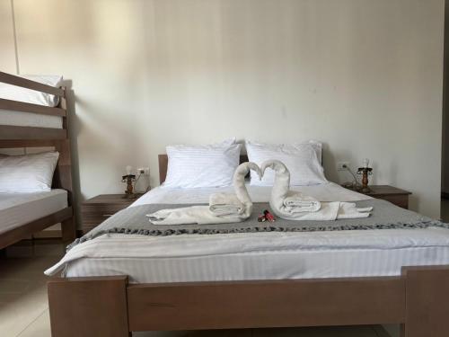 Hotel Palace Struga客房内的一张或多张床位