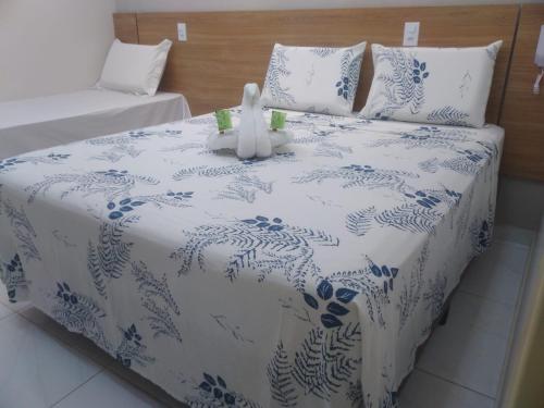 Pousada Beija Flor客房内的一张或多张床位
