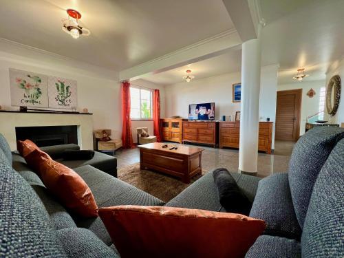 丰沙尔Villa Passion by AnaLodges的客厅配有沙发和桌子