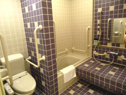 蒲田地产旅馆的一间浴室