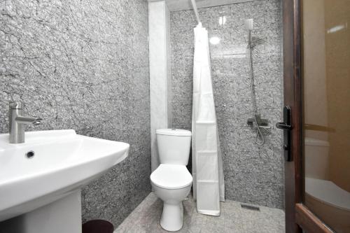 PʼarakʼarSirik's的浴室配有卫生间、盥洗盆和淋浴。