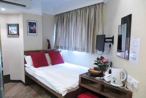 Shanghai Red客房内的一张或多张床位