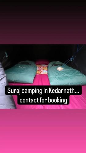 KedārnāthSuraj camping的avertises for