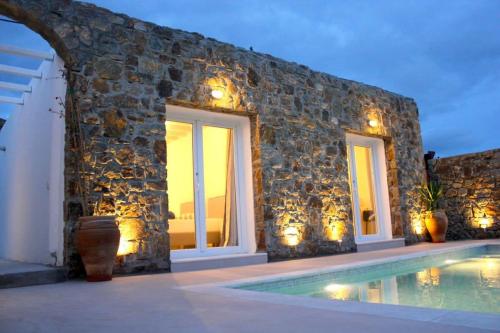 Mykonian Luxury Ortus Villa with Private Pool平面图