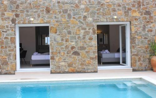 Mykonian Luxury Ortus Villa with Private Pool平面图