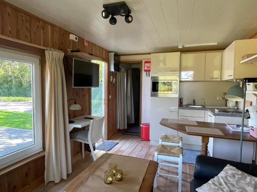 Uniek Tiny house nabij de kust in mooie polders