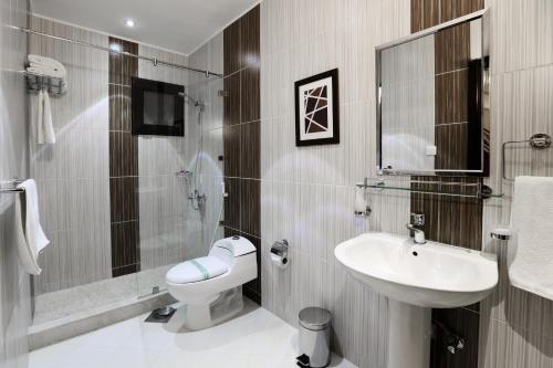 Aswar Al Olaya Hotel Suites的一间浴室