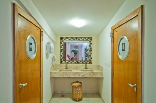 菊济溪菈佩之酒店的一间浴室