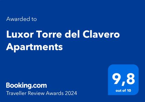 萨拉曼卡Luxor Torre del Clavero Apartments的德拉沃雷公寓的活门设备的屏幕