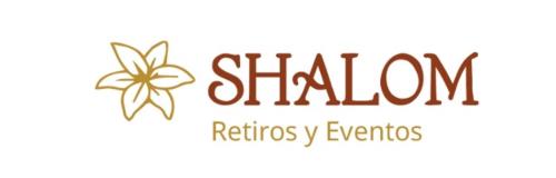 基多Finca Shalom Retiros - Camping y eventos al aire libre的沙龙食谱事件的标志