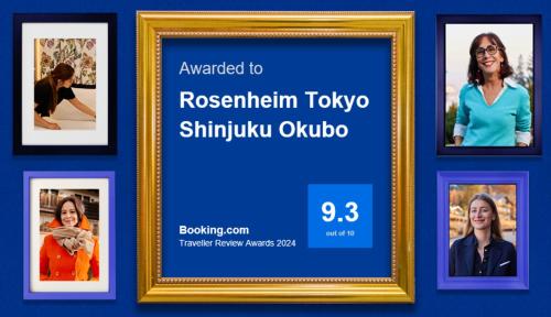 东京Rosenheim Tokyo Shinjuku Okubo的一张画有四个女人照片的画面