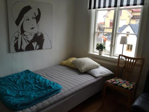 维斯比Klinttorget 1的墙上照片的一张床位