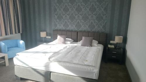 洛舍姆美景酒店客房内的一张或多张床位