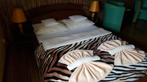 多利亚旅馆客房内的一张或多张床位