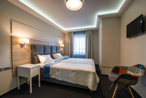 Amrita Hotel客房内的一张或多张床位