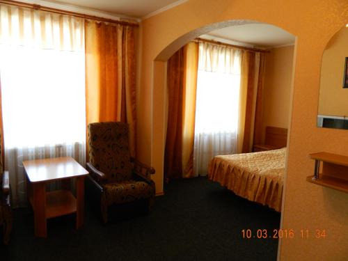 Hotel Druzhba的休息区