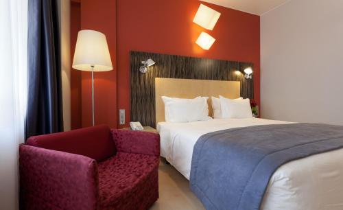 阿利夫阿万达斯酒店客房内的一张或多张床位