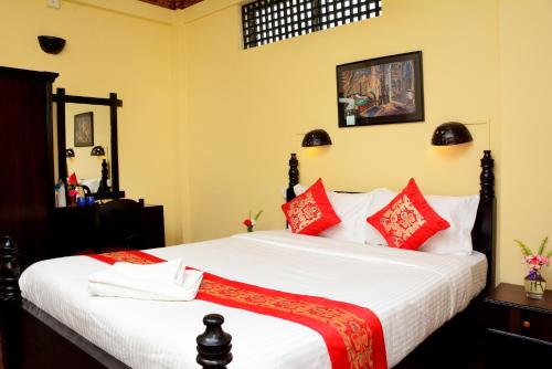 梦幻尼泊尔公寓酒店 客房内的一张或多张床位