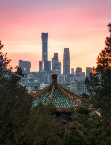 PURPLE HORSE HOTEL &Beijing Hutong Designer Boutique Garden Hotel&French window&Close to The Forbidden City&Tian'anmen&Wangfujing&Nanluogu Lane&Lama Temple&360-degree viewing terrace bar&Small roof swimming pool&Private bathtub&Laundry&Gym&Family suite