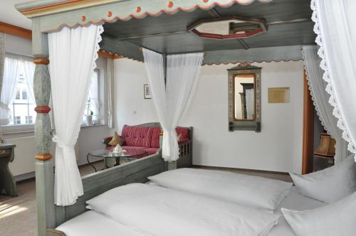 索尔兰德尔豪夫酒店客房内的一张或多张床位
