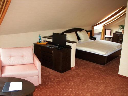 布特斯豪斯餐厅酒店客房内的一张或多张床位