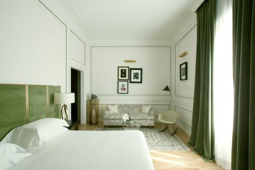 Palazzo Dama - Preferred Hotels & Resorts客房内的一张或多张床位
