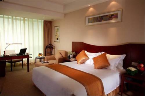 上海吉臣维景酒店客房内的一张或多张床位