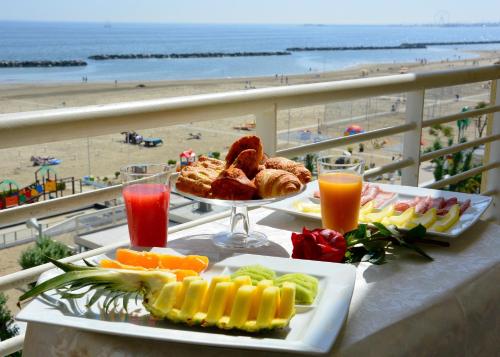 安必特全景酒店提供给客人的早餐选择