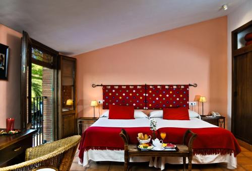 拉加拉帕酒店客房内的一张或多张床位