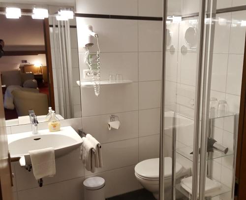阿尔特克勒特酒店的一间浴室