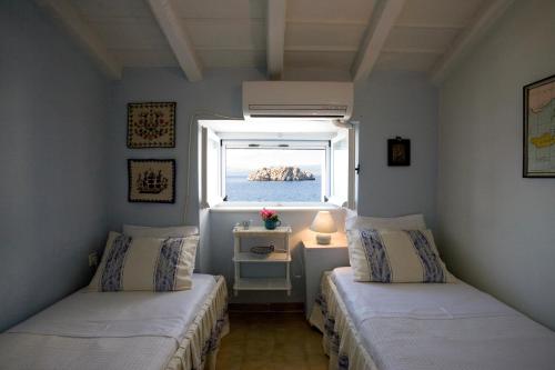 Villa Ostria客房内的一张或多张床位