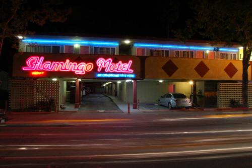 The Flamingo Motel San Jose的门面或入口