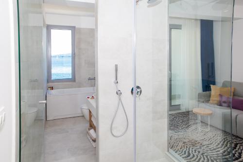 Hotel Casa del Mare - Blanche的一间浴室
