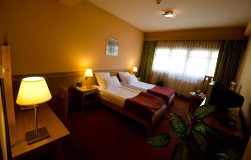 Hotel - Restaurant Gonduzo客房内的一张或多张床位